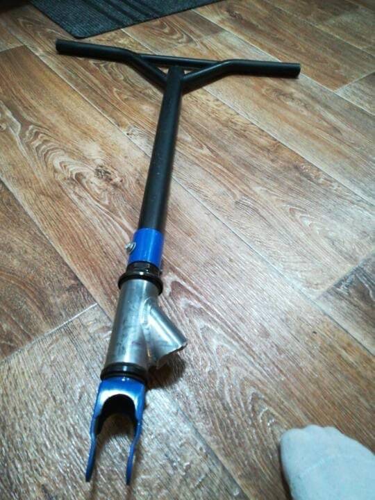 Оторванный руль самоката