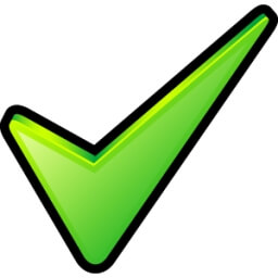 Зеленая галочка