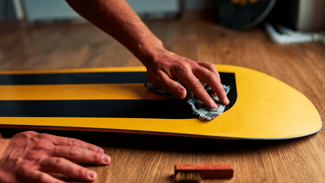 Очистка сноуборда Очистка сноуборда