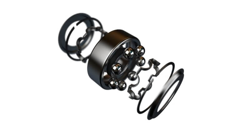 Схема подшипника