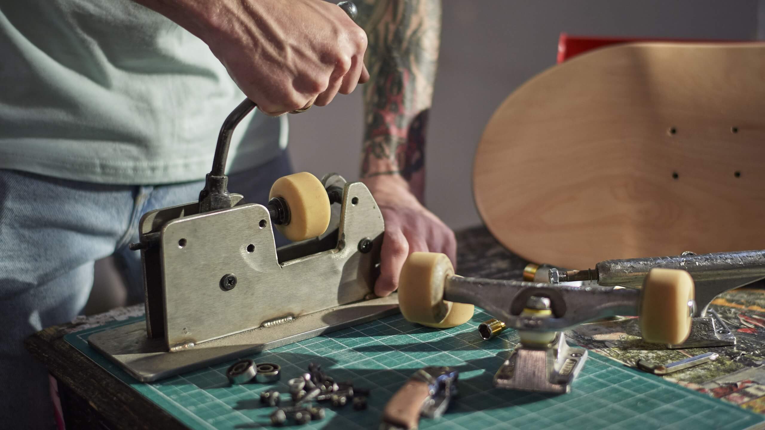 Сборка колеса