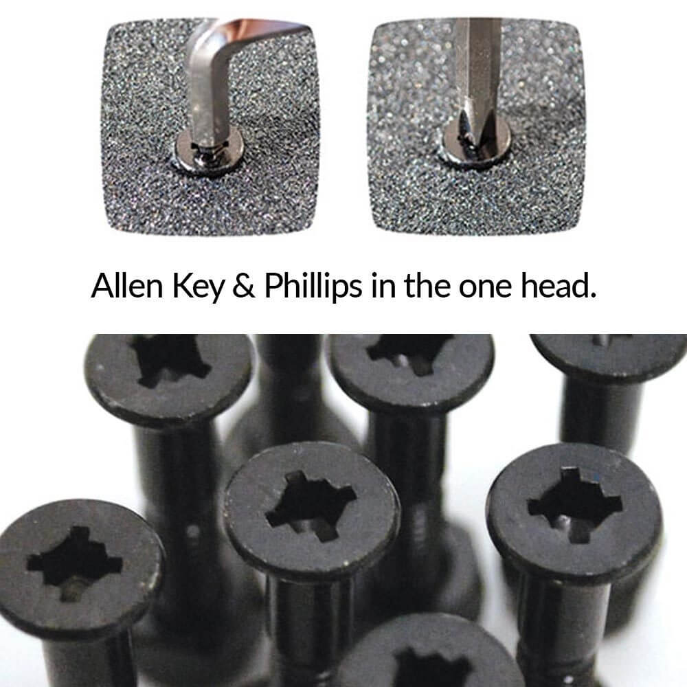 Типы головок винтов для скейта