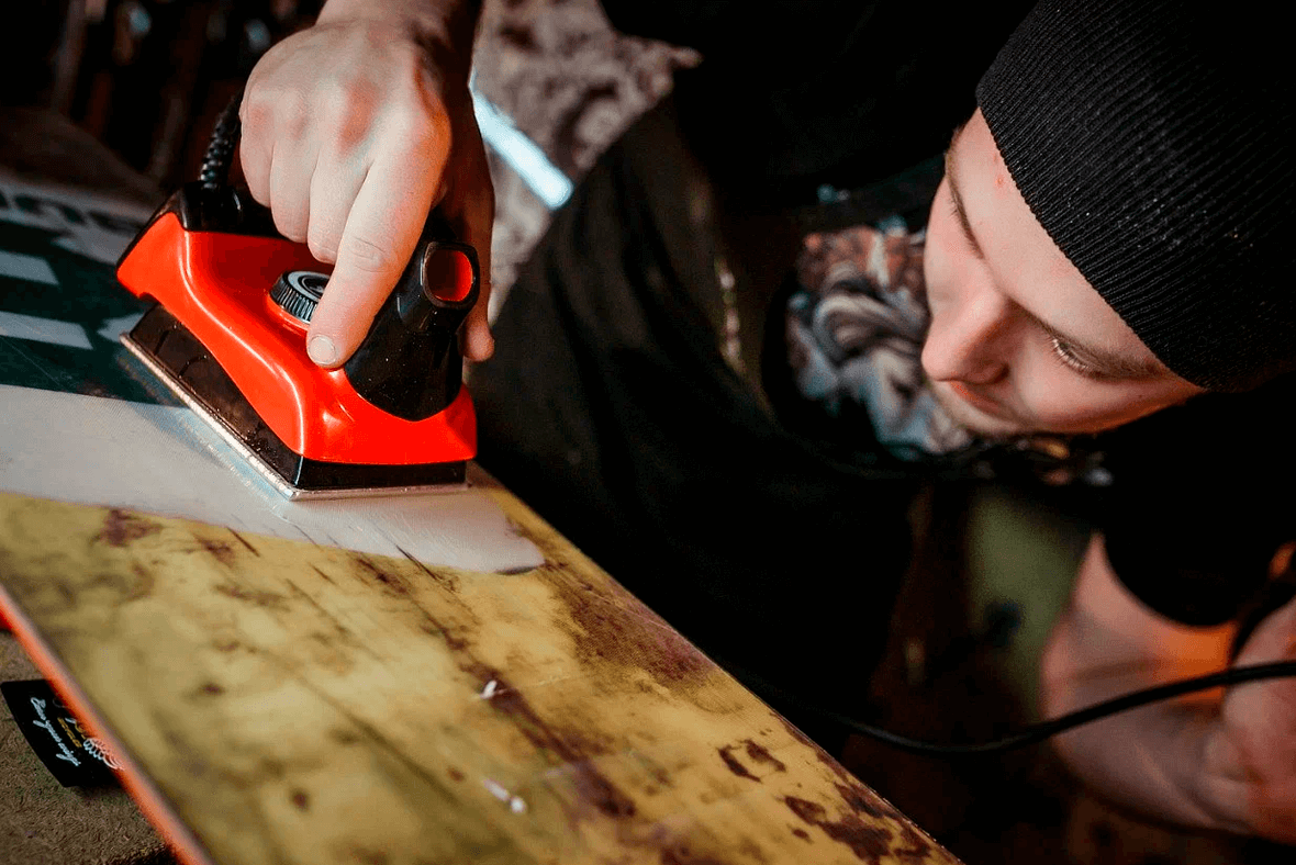 Парафинирование сноуборда