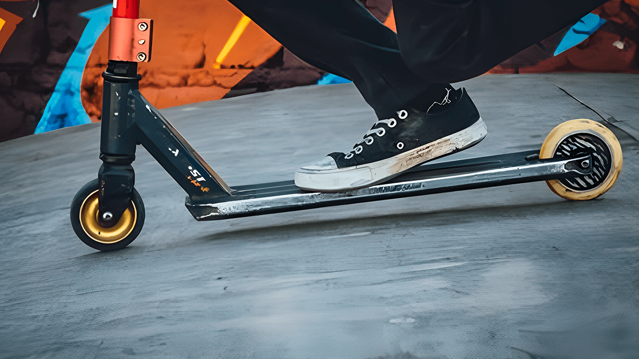 Самокат без шкурки