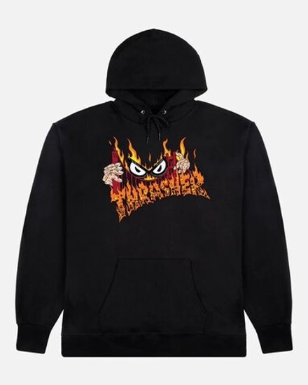 Купить Толстовка THRASHER SUCKA FREE BY NECKFACE BLACK