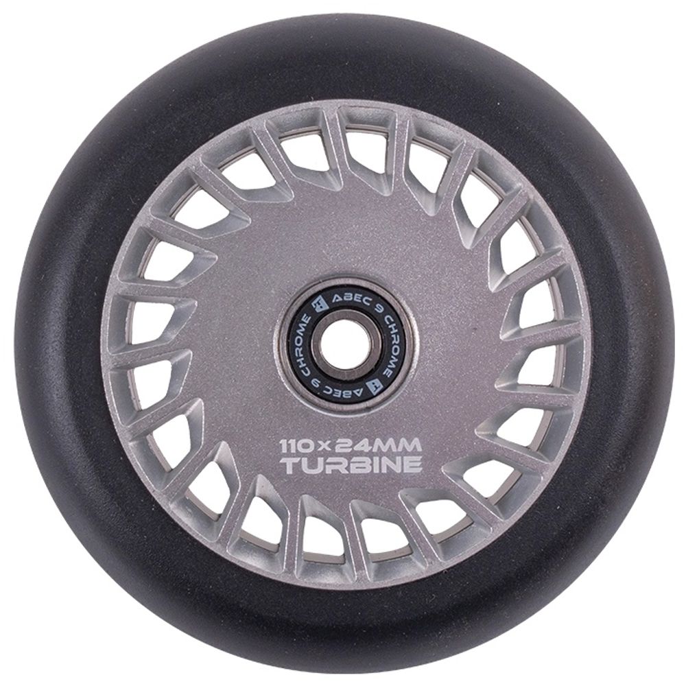 Колеса для трюкового самоката Tech Team 110*24мм Turbine grey