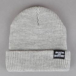 Шапка Thrasher Skate and Destroy Knit Beanie Grey