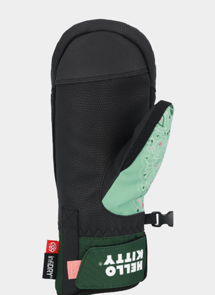 Купить Варежки 686 ж WMNS REVEL MITT HELLO KITTY SEAGLASS BANDANA