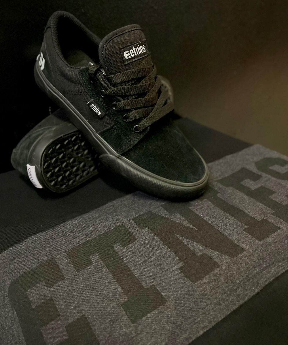 Кеды Etnies Barge Ls - black/black/black