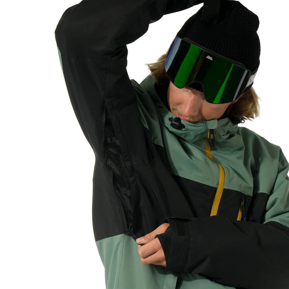 Куртка Horsefeathers RECON JACKET (iceberg green/black)