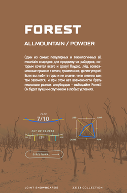 Сноуборд JOINT FOREST SNB