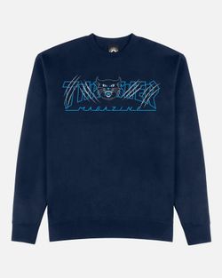 Свитшот THRASHER GATO NAVY