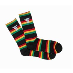 Носки Fallen TRADEMARK STRIPED SOCK - RASTA