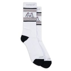 Носки Ripndip Peeking Nermal Socks White