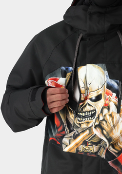Куртка 686 MNS GEO JACKET IRON MAIDEN TROOPER BLACK