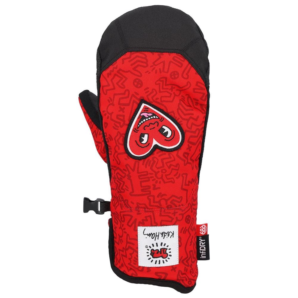 Варежки 686 ж WMNS REVEL MITT KEITH HARING RED