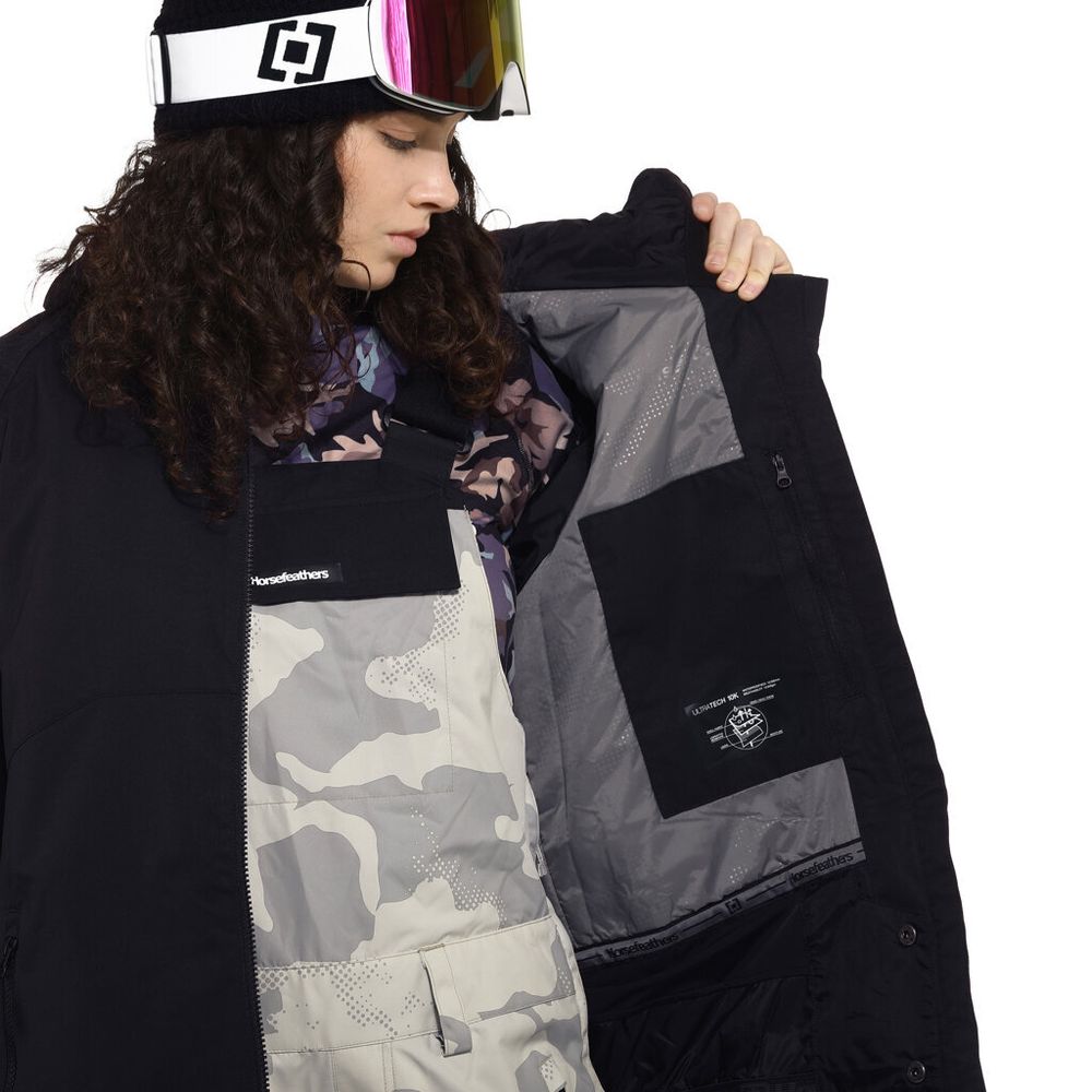 Куртка женская сноубордическая Horsefeathers HALIA JACKET (black)