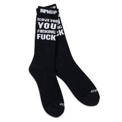 Носки Ripndip ILY Fuckin Fuck Socks Black