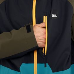 Куртка Horsefeathers CROWN JACKET (dark olive/tile blue)