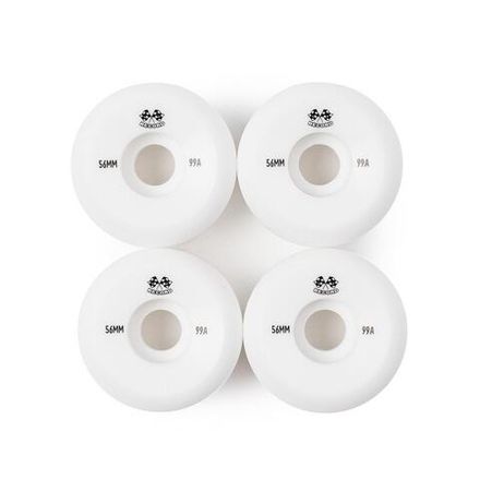 Колеса для скейтборда RECORD LOGO SPORT (White) 56MM 99A