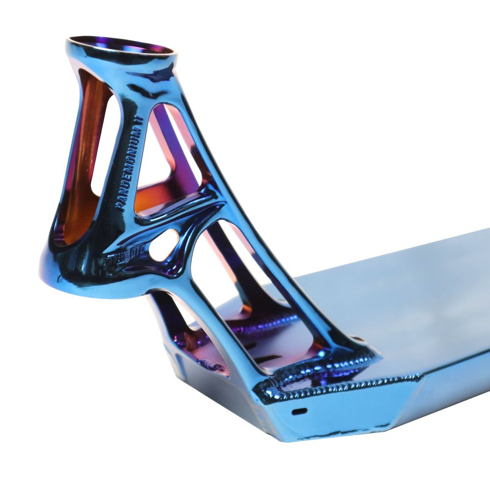 Дека для трюкового самоката Ethic Pandemonium V2 460 chrome blue