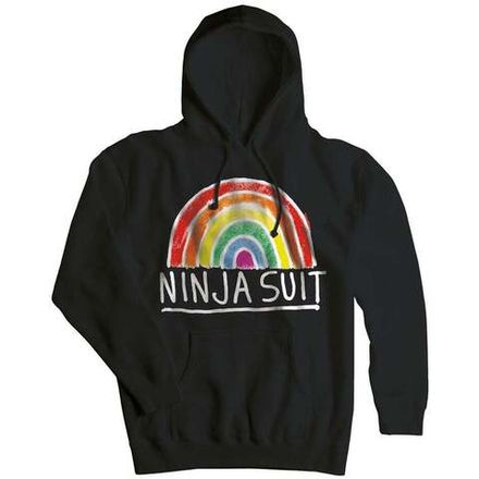 Толстовка AIRBLASTER NINJA RAINBOW HOODY BLACK (FW22)