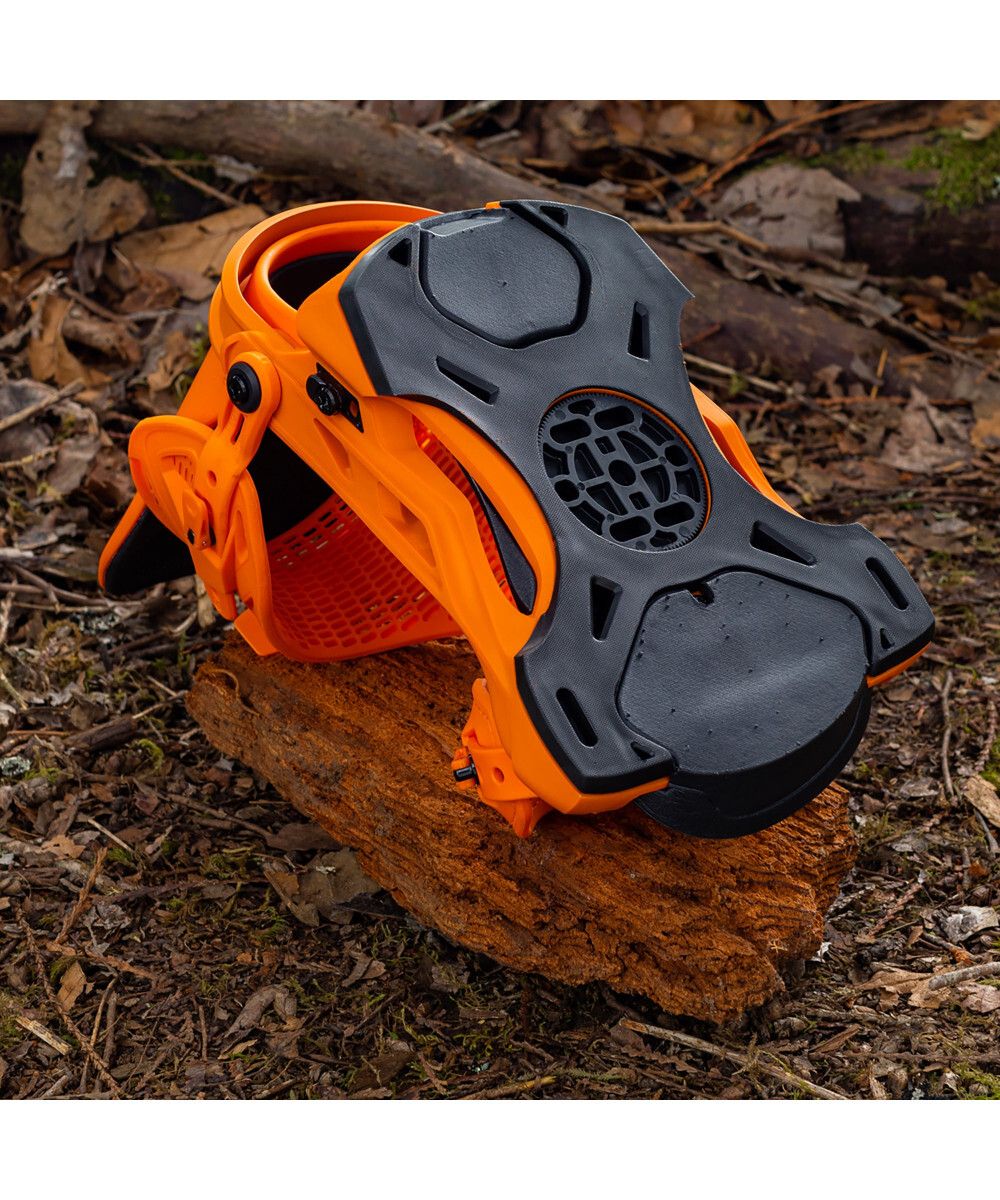 Крепления для сноуборда ARBOR Hemlock Orange