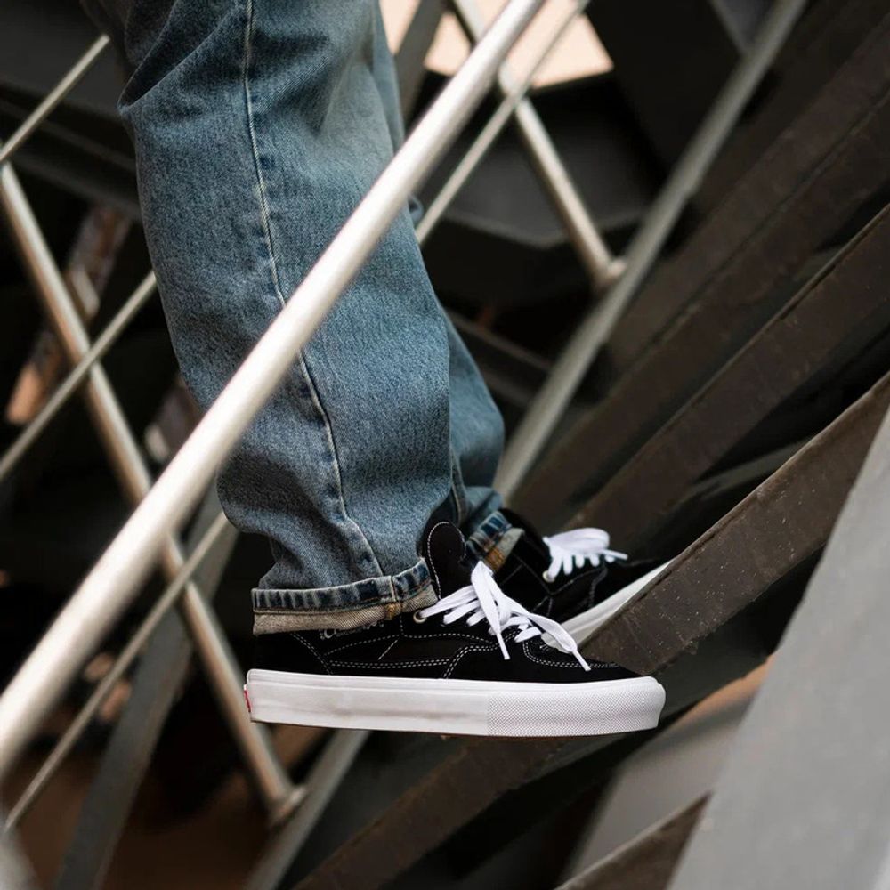 Кеды Vans MN SKATE HALF CAB Black/White