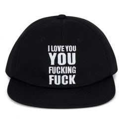 Кепка Ripndip ILY Fuckin Fuck Strapback Black