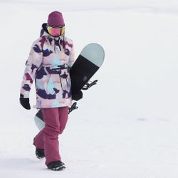 Анорак женский сноубордический Horsefeathers DERIN II JACKET (abstract paint)