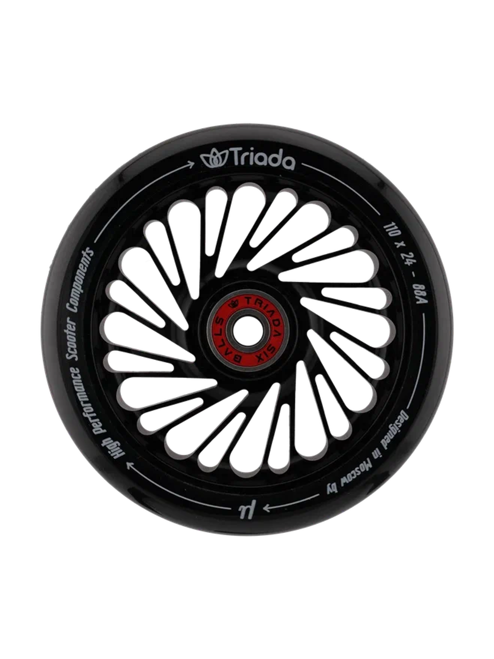 Колеса для трюкового самоката Triada Satura black