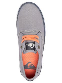 Кеды дет. QUIKSILVER SHOREBREAK YOUT B SHOE XSSW GREY/GREY/WHITE