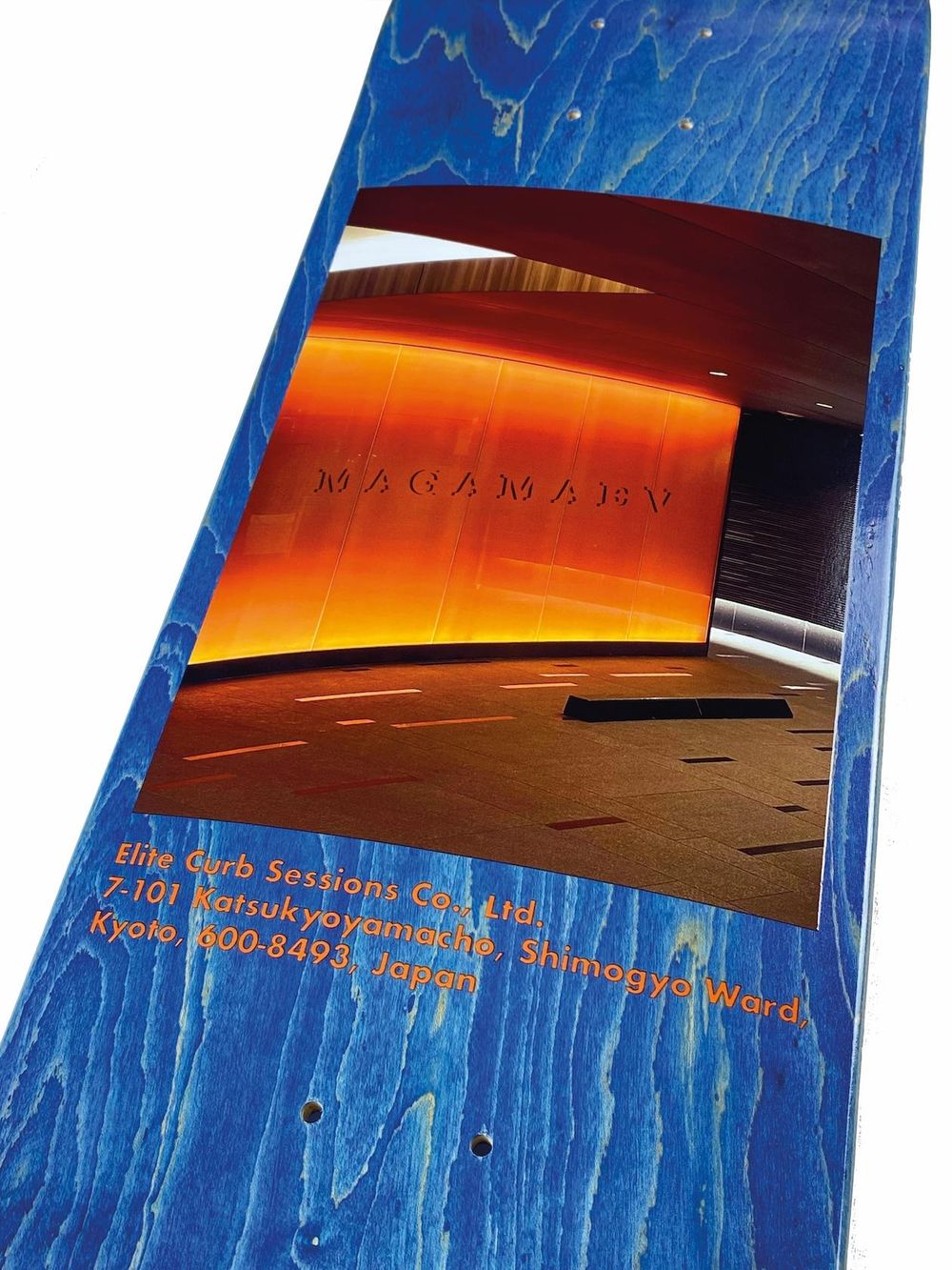 Дека для скейтборда Magamaev Skate elite curb sessions blue 8.5