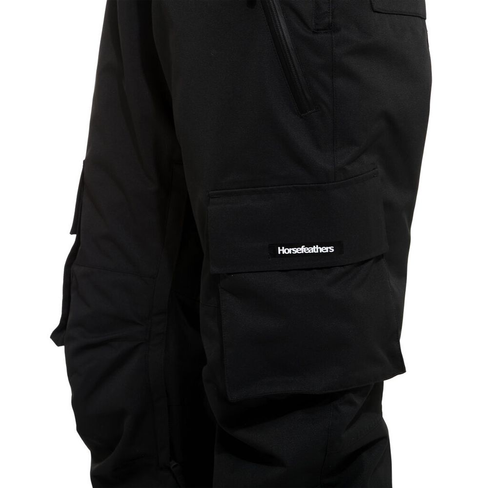 Полукомбинезон женский сноубордический Horsefeathers ISOBEL PANTS (black)