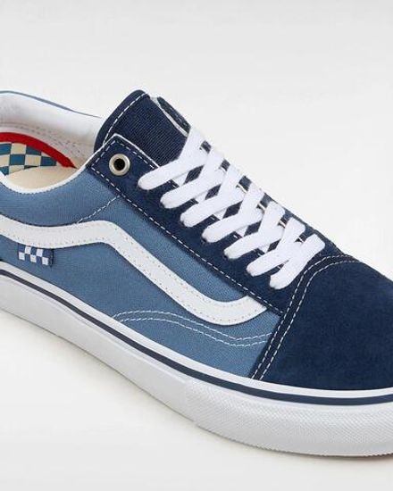 Купить Кеды Vans Skate Old Skool Pro Navy/White