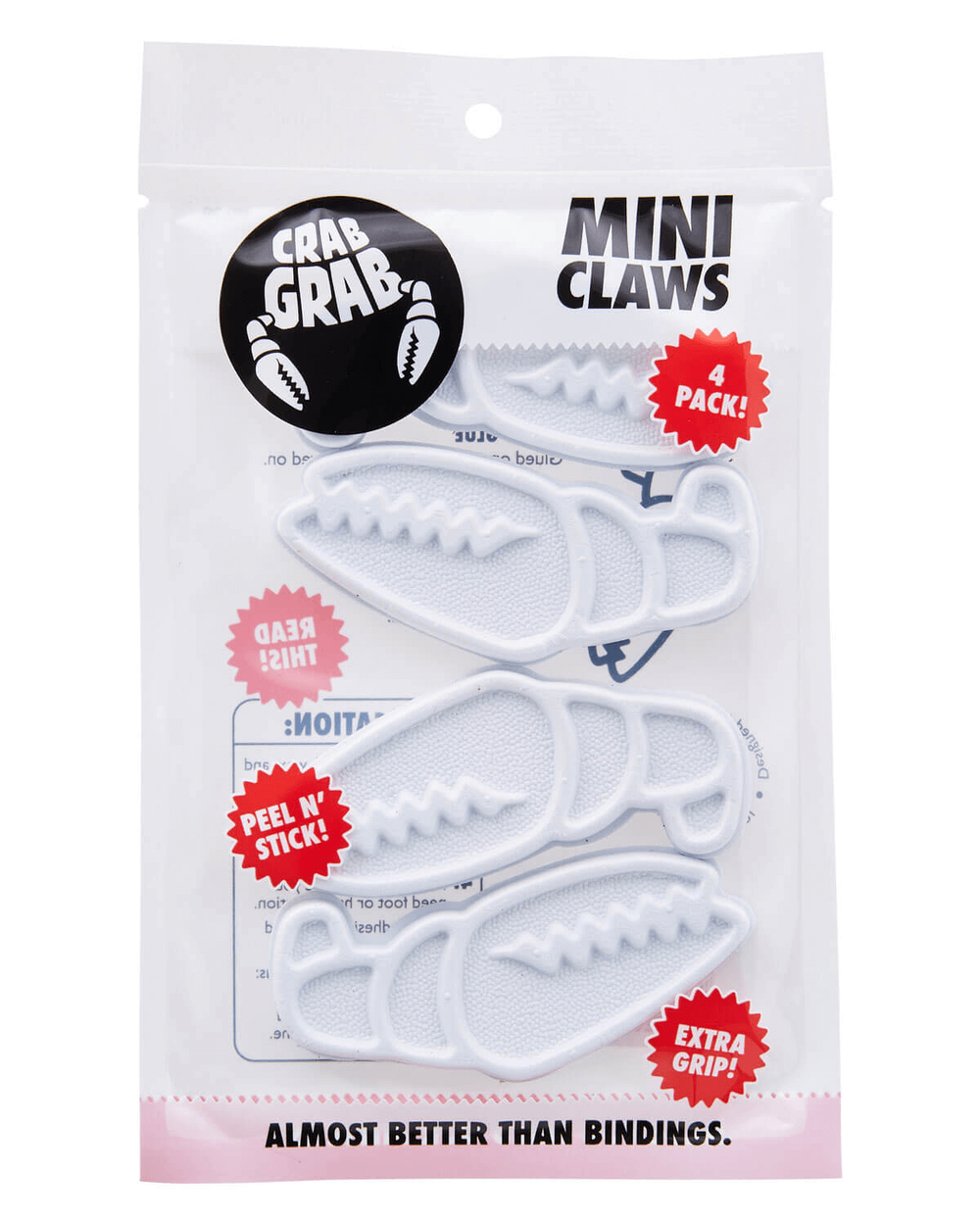 Стомпэд для сноуборда CRABGRAB MINI CLAWS WHITE