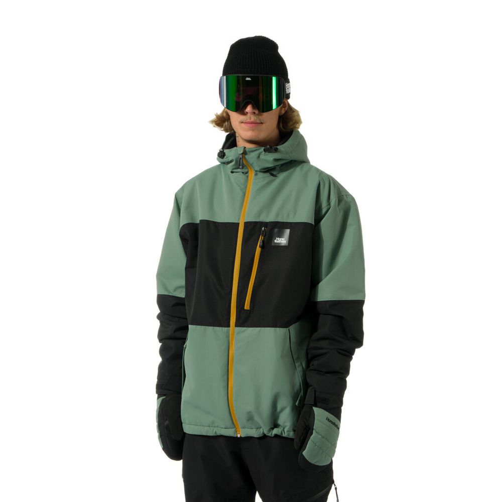 Куртка Horsefeathers RECON JACKET (iceberg green/black)