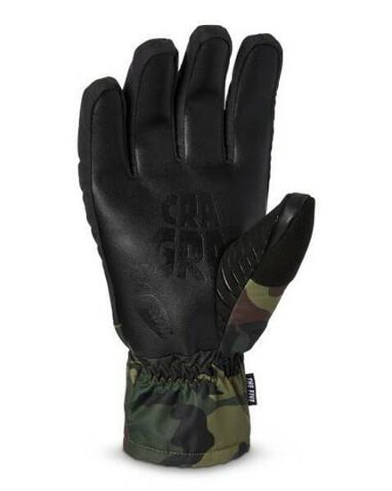 Купить Перчатки CRABGRAB FIVE (FW23) WOODLAND CAMO
