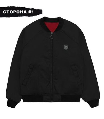 Купить Бомбер MEDOOZA 2-сторон. "Dragon Twins/Katana