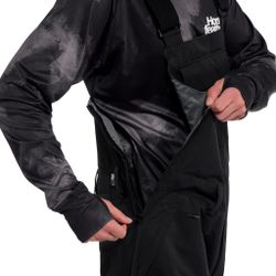Полукомбинезон мужской сноубордический Horsefeathers TRANSFER PANTS (black)