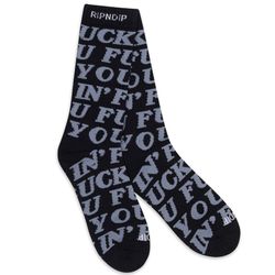 Носки Ripndip Fuckin Fuck Socks (Black)