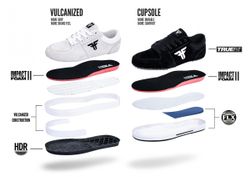 Кеды Fallen THE CRUSADE - BLACK / WHITE / GUM