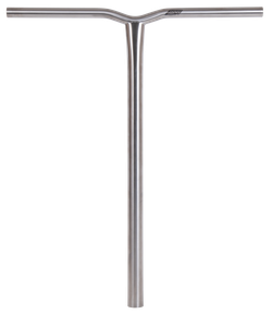 Руль Tech Team титановый Y-форма ZUBR 560x650 без пропила, 34,9 мм