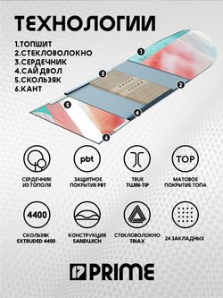 Сноуборд PRIME - PLACE С6