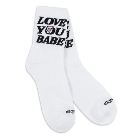 Купить Носки Ripndip Love You Mid Socks White