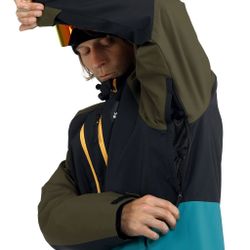 Куртка Horsefeathers CROWN JACKET (dark olive/tile blue)