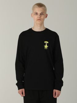 Лонгслив Ripndip Know Ur Shrooms Long Sleeve Black