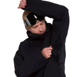 Анорак мужской сноубордический Horsefeathers DONNIE JACKET (black)