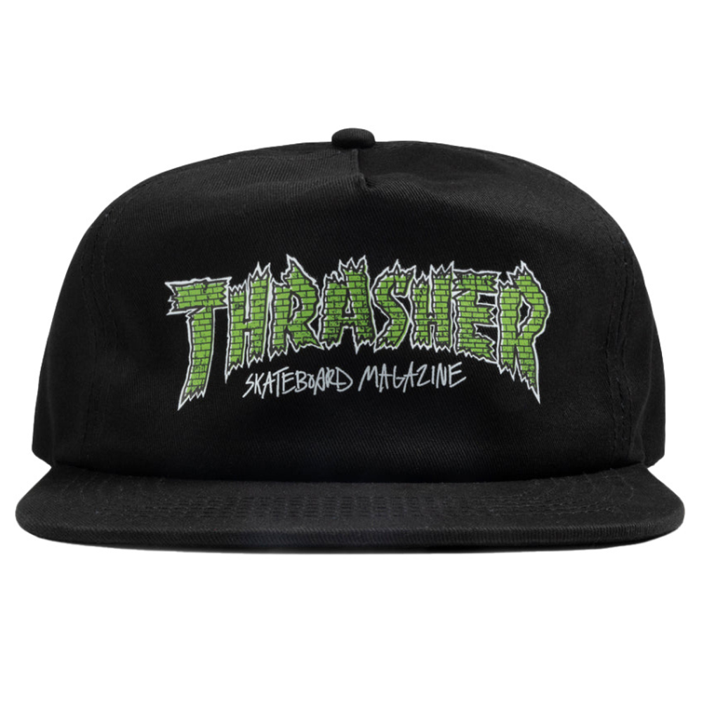 Кепка Thrasher BRICK BLACK SNAPBACK