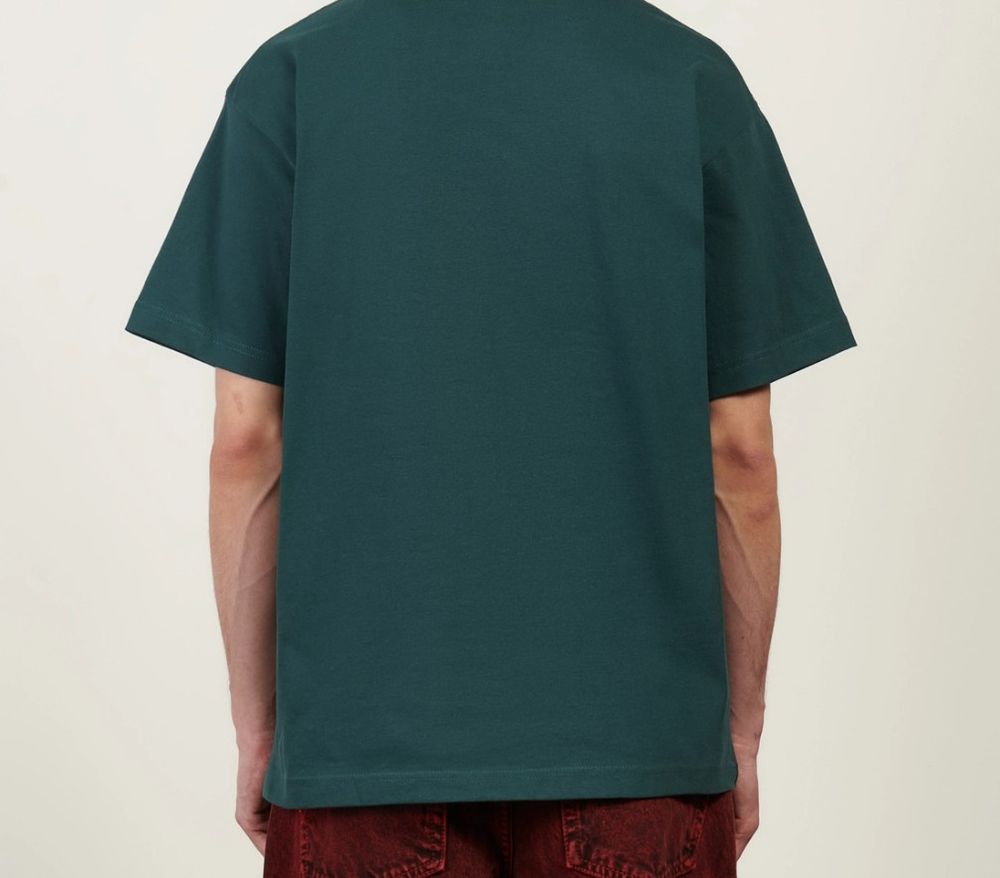 Футболка STONE SWIRL LOOSE SS TE Mystic Moss